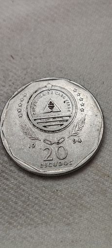 Кабо-Верде 20 эскудо 1994