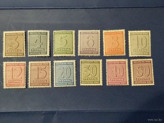 Союзная оккупация. 1945 г.