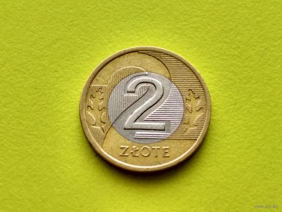 Польша. 2 злотых 1995. (1).