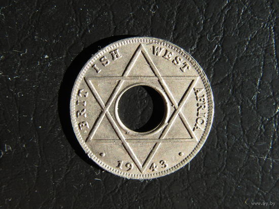 Британская Западная Африка.1\10 пенни.1943. С 20 копеек. Распродажа коллекции. Смотрите другие лоты.