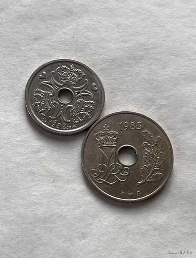 Дания 2 монеты