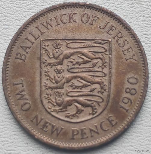 Джерси 2 новых пенса 1980