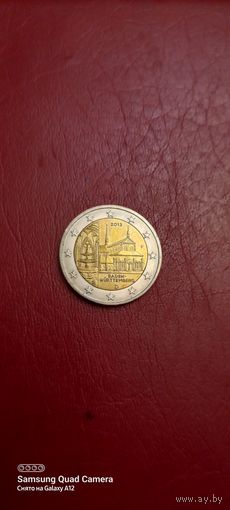 Германия, 2 евро 2013, Баден, F.