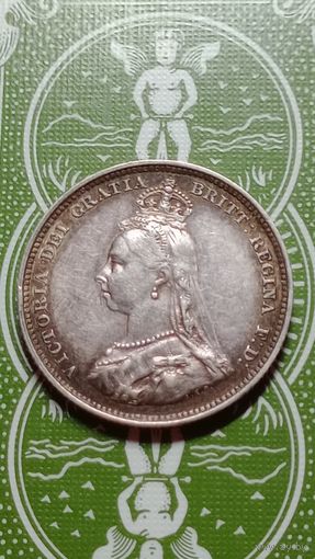 Великобритания 1 шиллинг 1887