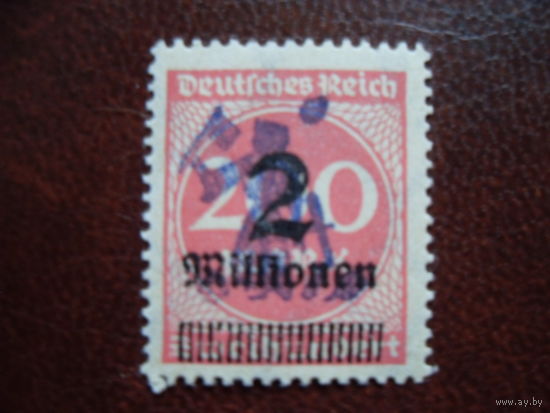 DR Рейх. Штемпель "Aachen-ASR" (для ценителей)) MNH