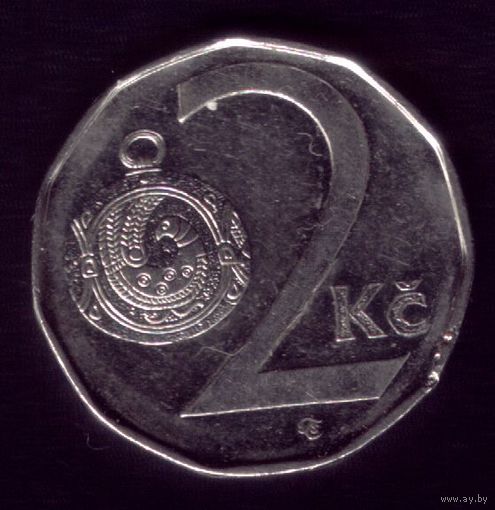 2 Кроны 2003 год Чехия