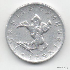 ТУРЕЦКАЯ РЕСПУБЛИКА  5 ЛИР 1982. ГОД ТИП. АТАТЮРК НА КОНЕ.