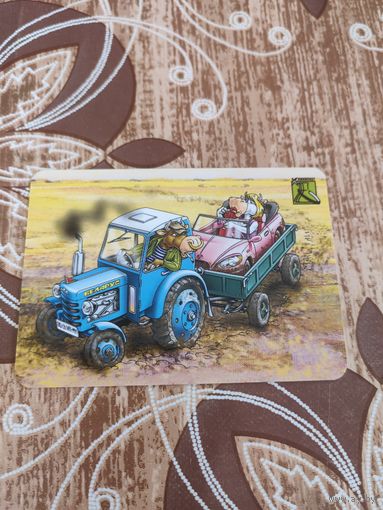 Календарик,реклама,2010