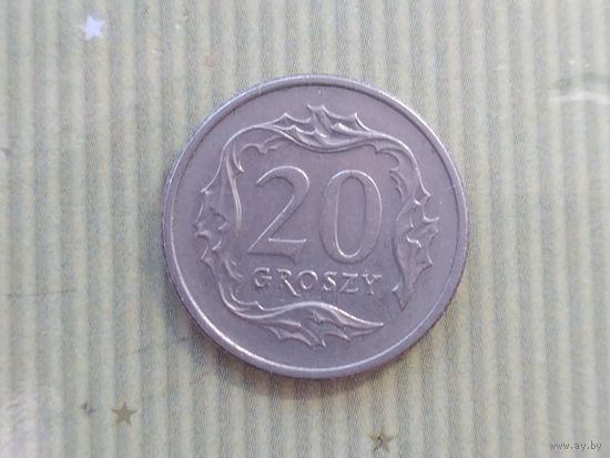 20 грош Польша 1991 годы  лот 9