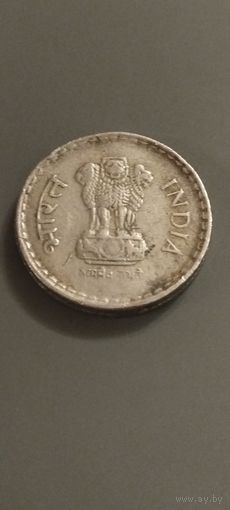 Индия 5 рупии 1998г.
