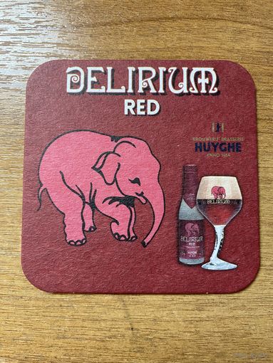 Подставка под пиво Delirium Red