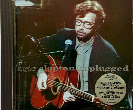 CD Eric Clapton -Unplugged Оригинал 1992г.
