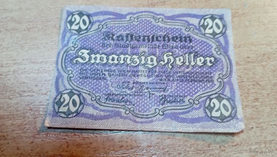 20 геллеров 1920 года 19