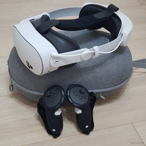 Шлем виртуальной реальности Meta Quest 3S 128GB с полезными допами