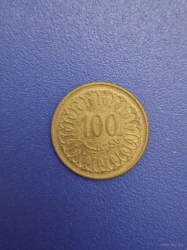 Тунис 100 миллимов 1993 года
