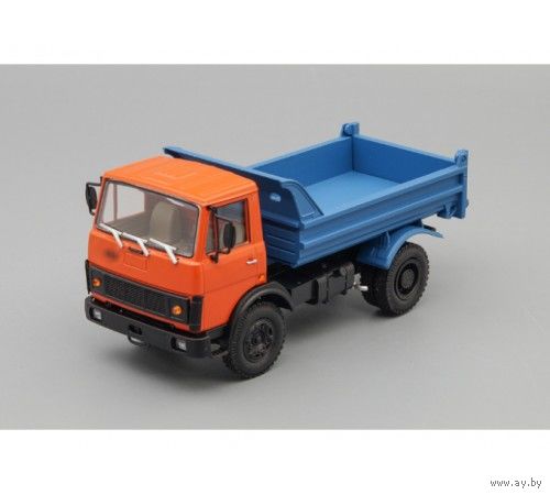 Минский 5551 самосвал (1985-1993), красный / синий