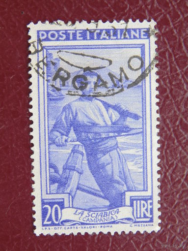 Италия 1950 г. Профессии.