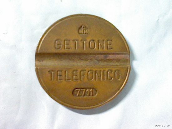 Жетон телефонный италия