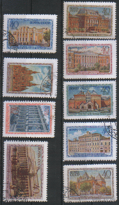 З. 1418/23. 1950. Музеи Москвы. ГаШ.