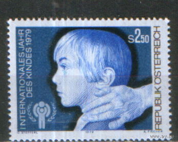Полная серия из 1 марки 1979г. Австрия "Международный год ребенка" MNH