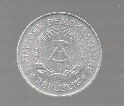 ГДР. 1 марка 1977.
