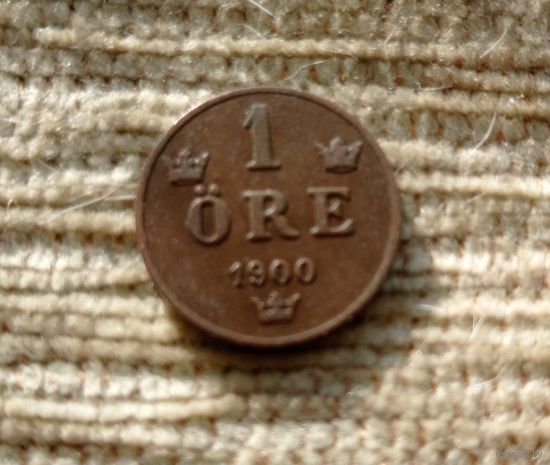 Werty71 Швеция 1 эре 1900