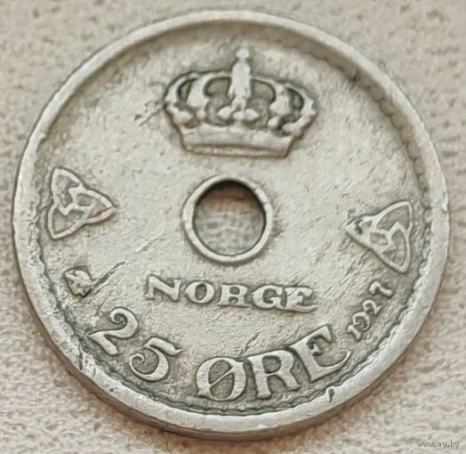 Норвегия 25 эре 1927
