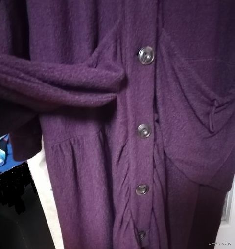 Шикарное пальто из верблюжьей шерсти, р.54-58/рост от 170