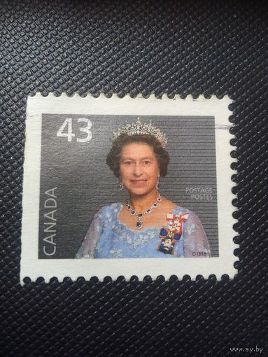 Канада. Стандарт. 1992г. гашеная