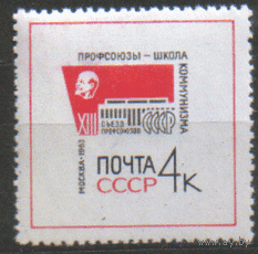 З. 2839. 1963. 13-ый съезд профсоюзов. 4к. ЧиСт.