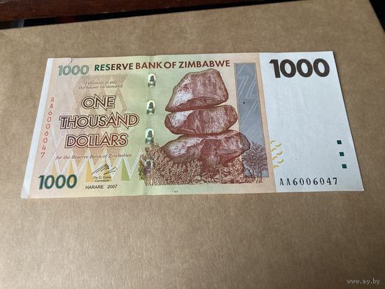Зимбабве 1000