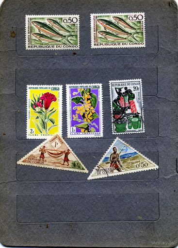 КОНГО*, СБОРНЫЙ ЛОТ,   7м  по 15 коп шт