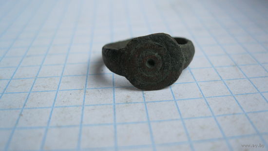 Перстень.Бронза, литье.