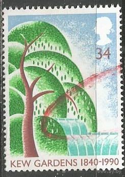 Британия. 150 лет садам Лондона. Ива. 1990г. Mi#1272.