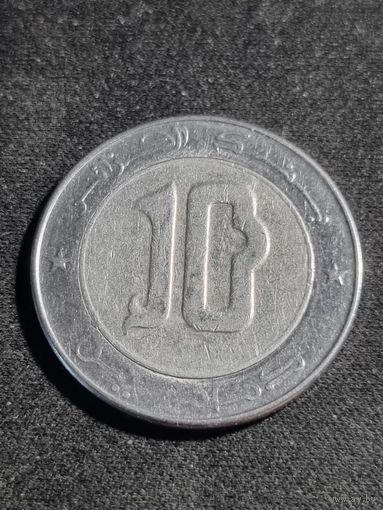 Алжир 10 динаров 2014