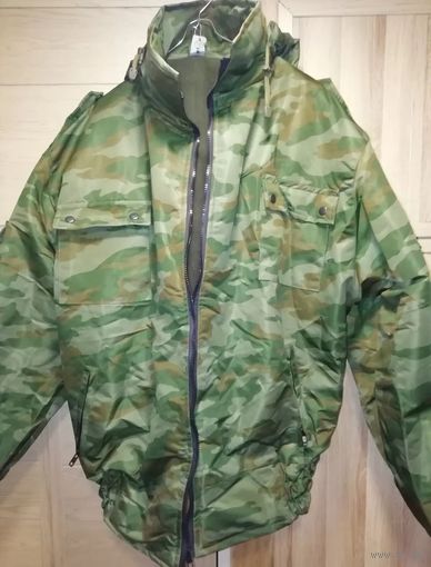 Куртка демисезонная Оксфорд камуфляж Флора