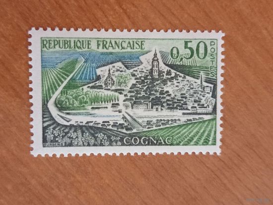 1961 Франция архитектура чистая MNH** (1-2)