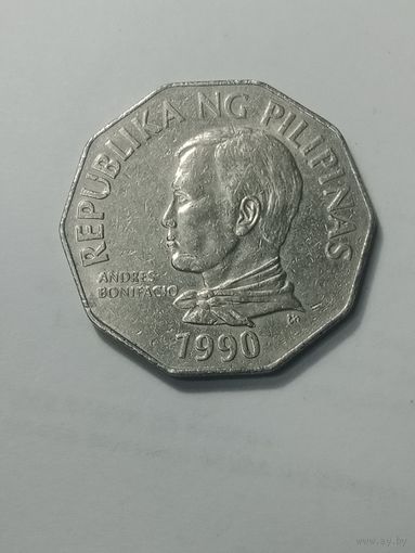Филиппины 2 песо 1990 года .