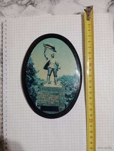 Медальон настенный СССР за вооруженное восстание 1918 г.  в Киеве