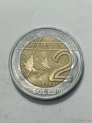 Перу  2 новый соль 2015 года .
