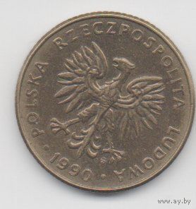 НАРОДНАЯ РЕСПУБЛИКА ПОЛЬША. 10 ЗЛОТЫХ 1990