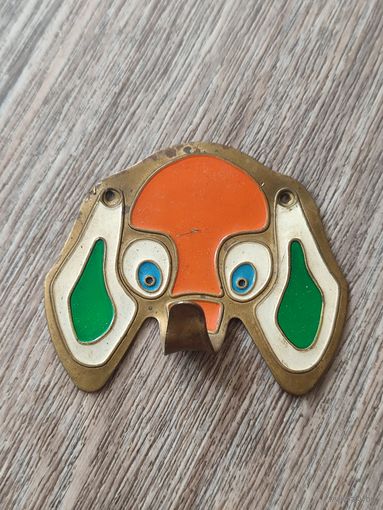 Вешалка латунная ссср