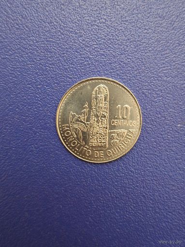 Гватемала 10 сентаво 2009 года