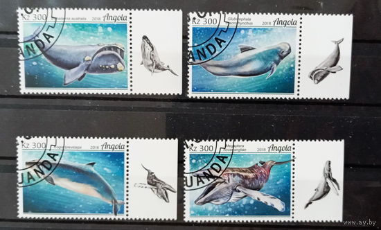 АНГОЛА 2018 ФАУНА ЖИВОТНЫЕ СЕРИЯ СТО
