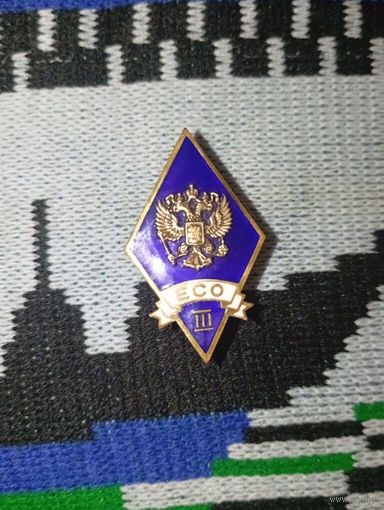 Ромб ЕСО европейский стандарт обучения III степень
