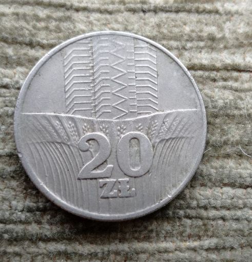 Werty71 Польша 10 злотых 1976 года