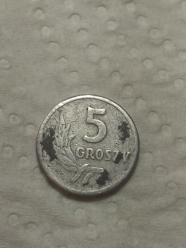 5 гроше Польша 1962 год
