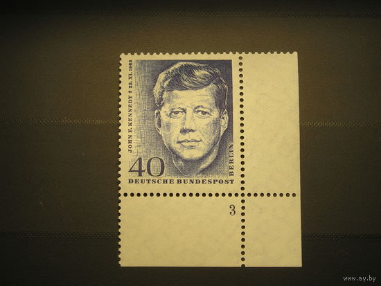 Зап. Берлин 1964 Кеннеди