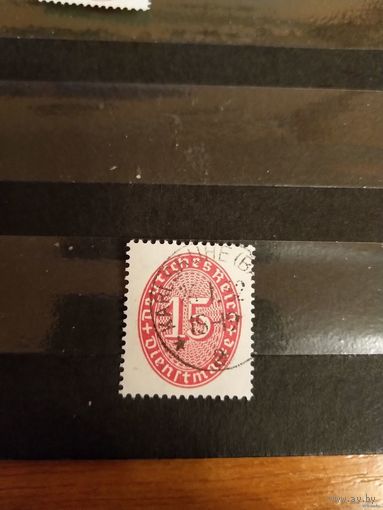 1927 Германия Рейх служебная (1-5)