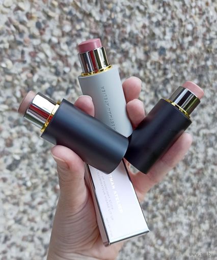 Полноразмерный кремовый стик для лица Westman Atelier (6 гр скульптор и румяна, 5 гр хайлайтер)